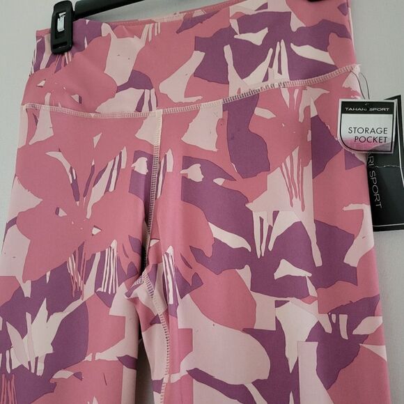 🦋NWT Tahari womens high waisted athletic pants with storage pockets SZ Medium - Picture 3 of 6